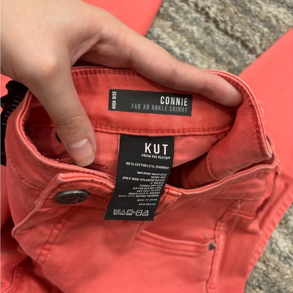 KUT From The Kloth High Rise Connie Fab Ab Ankle Skinny Jeans Sz 2 NWT | Jeans - - Picture 8 of 11